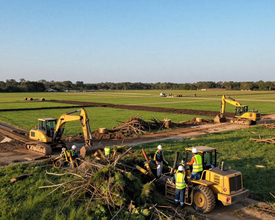 Land Clearing In Corsicana TX
