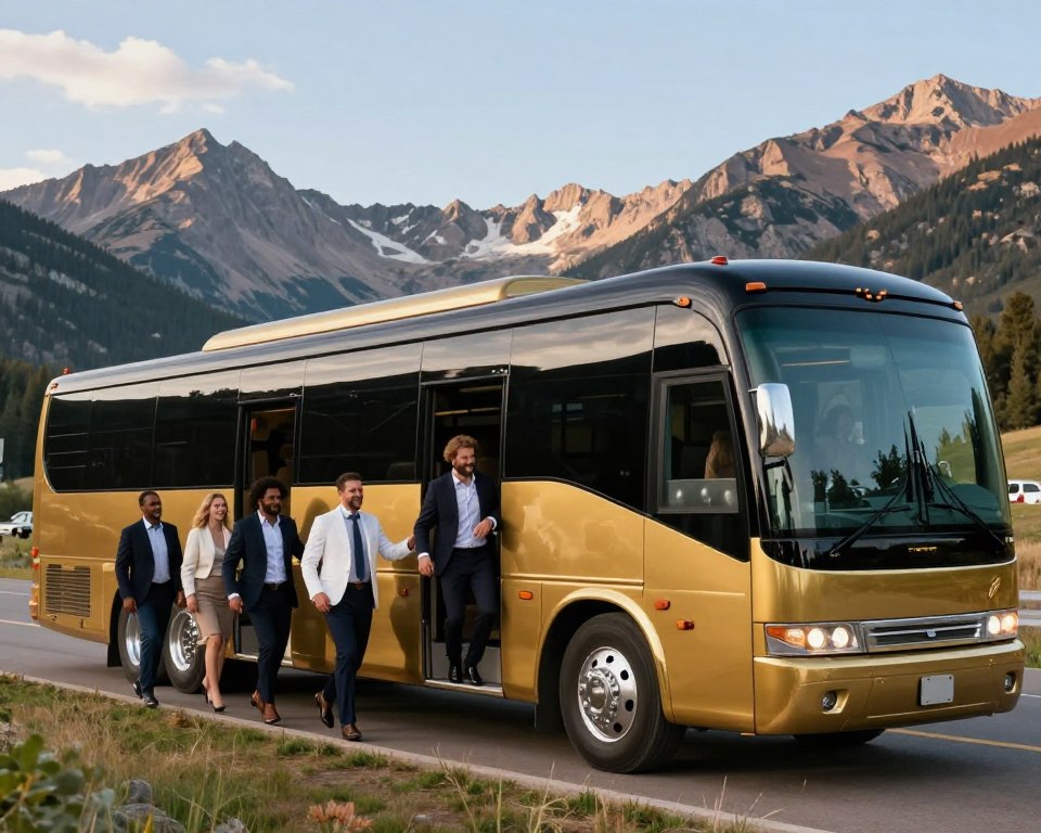 Charter Bus Golden Colorado